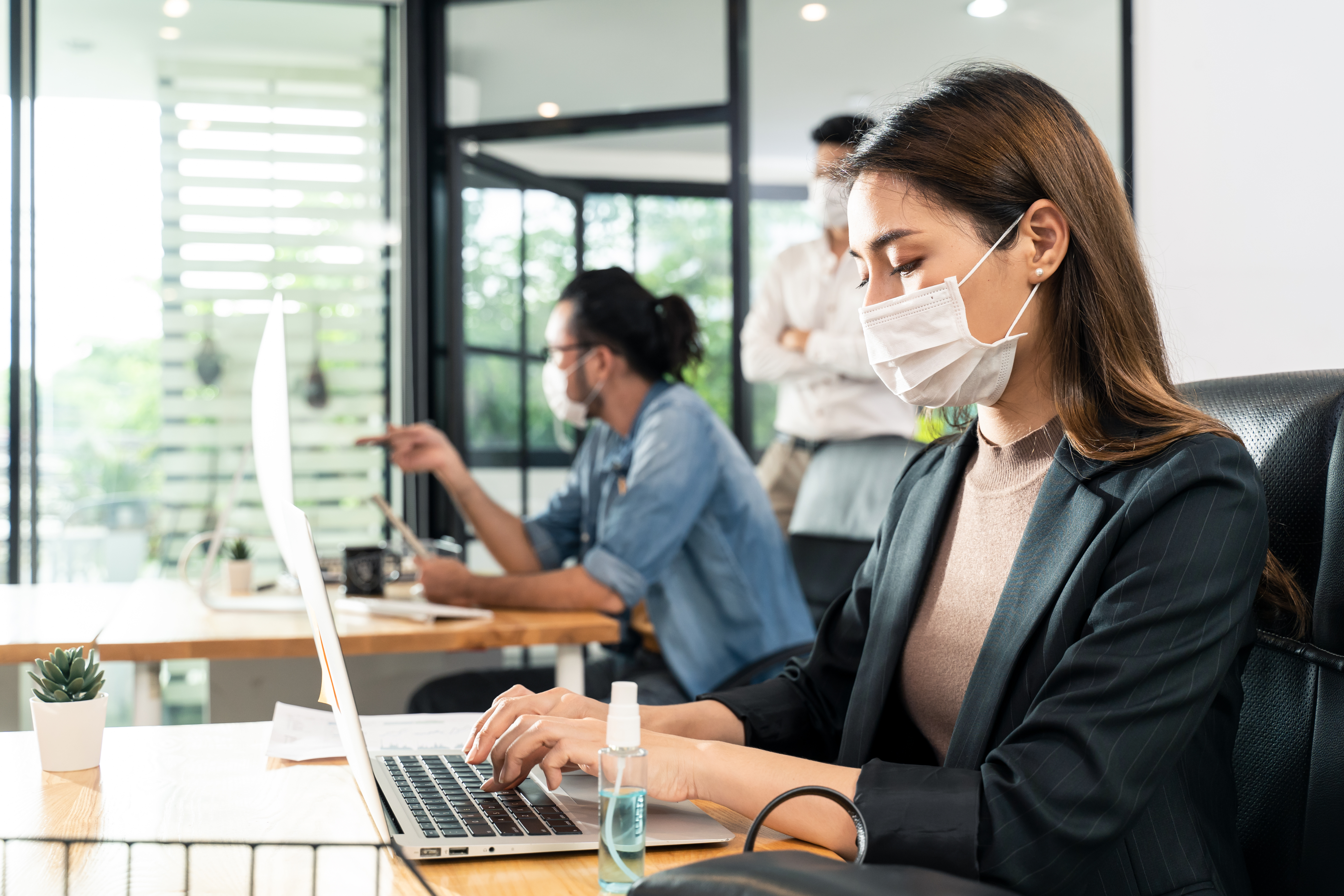 covid mask office return