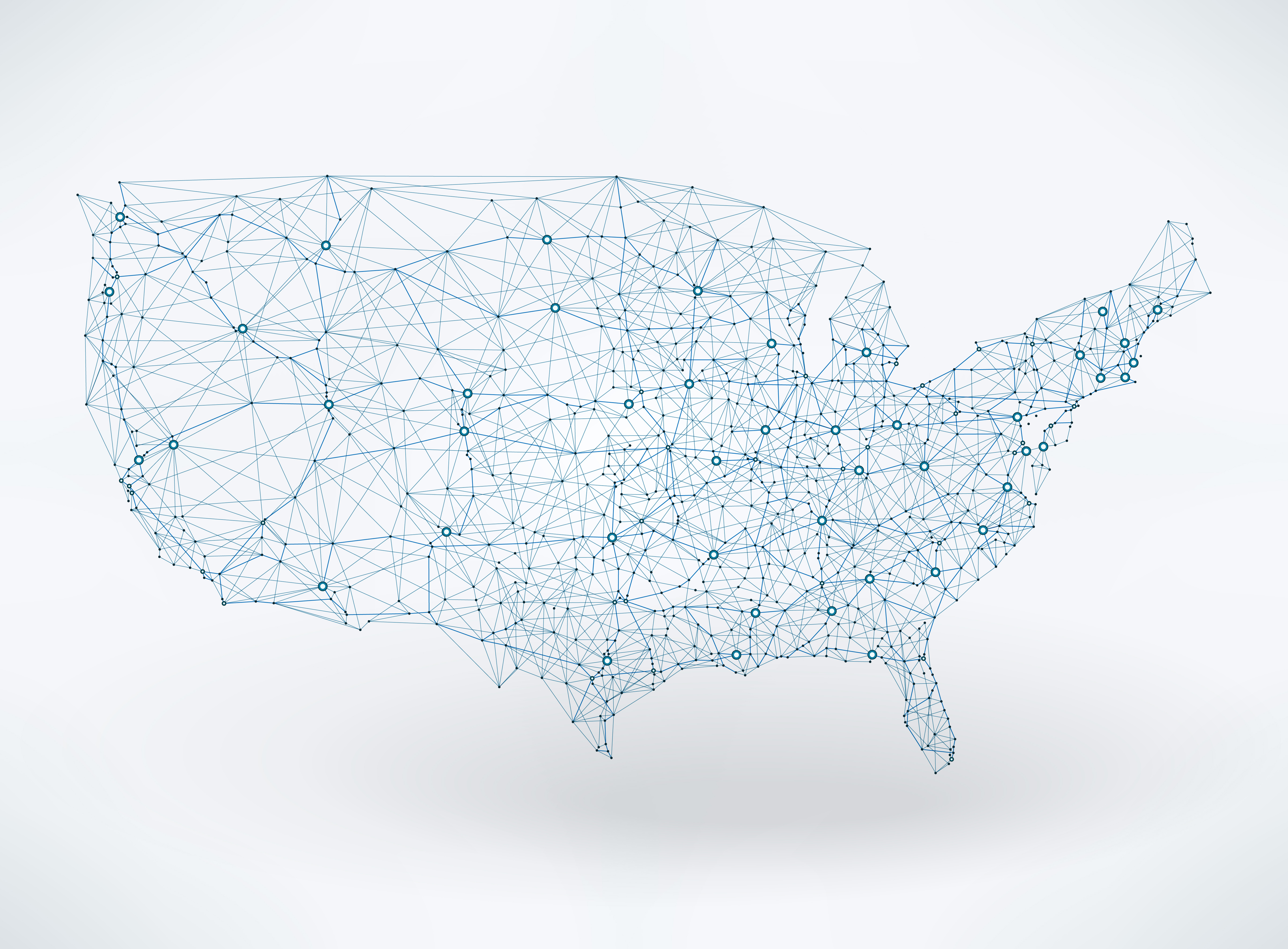 business map america