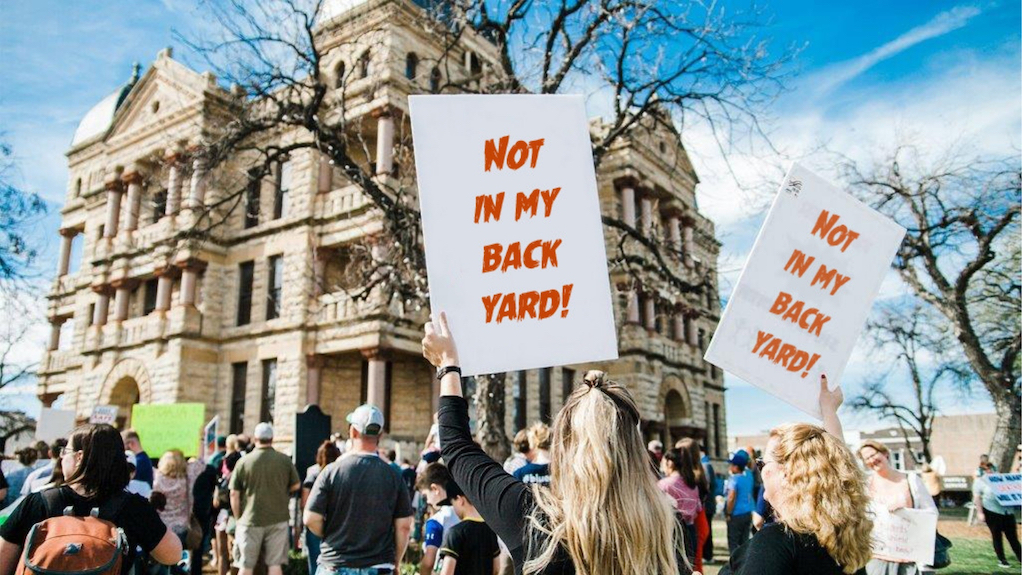 not in my backyard