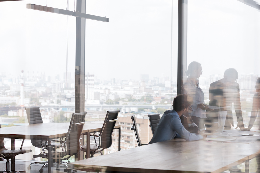 employees in office