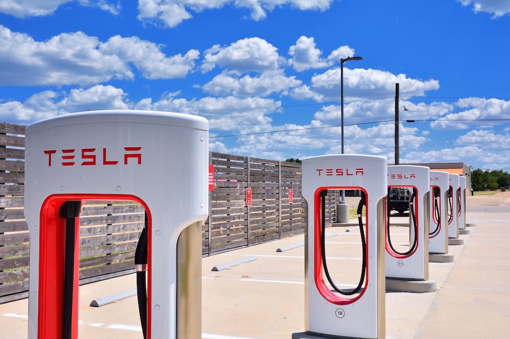 tesla chargers