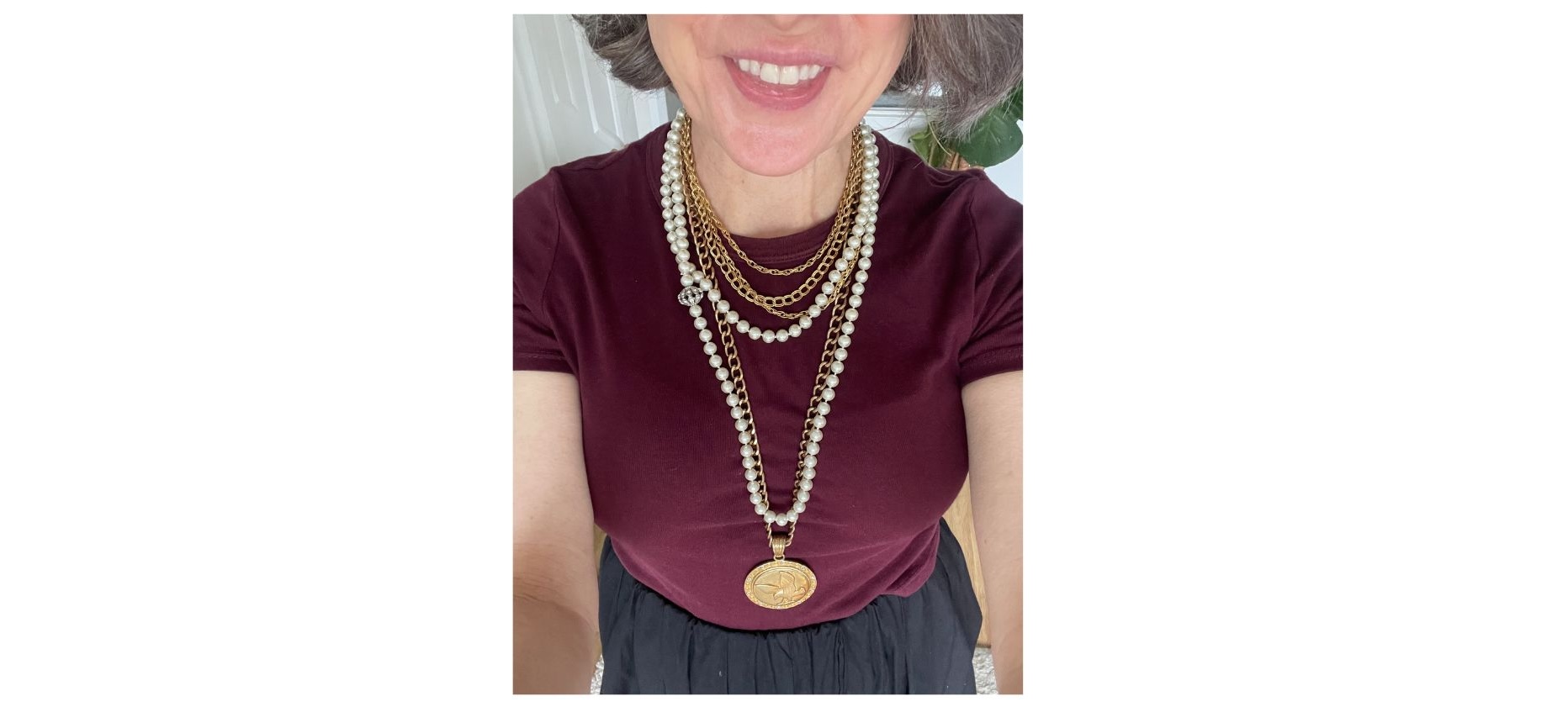 Use Accessories to create the V! Use Accessories to create the V!