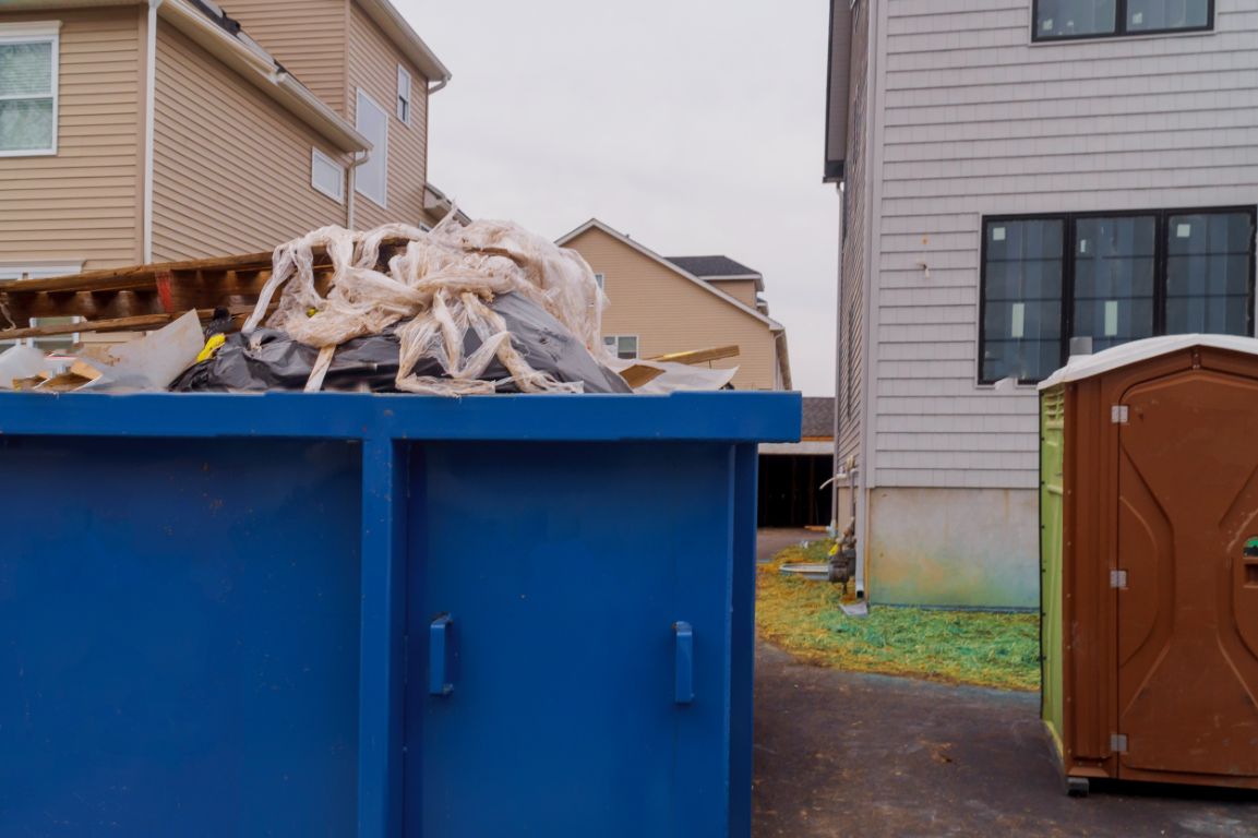 Dumpster Rental for House Cleaning