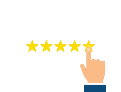 finger pressing on the 5th star, representing leaving a 5 star review finger pressing on the 5th star, representing leaving a 5 star review