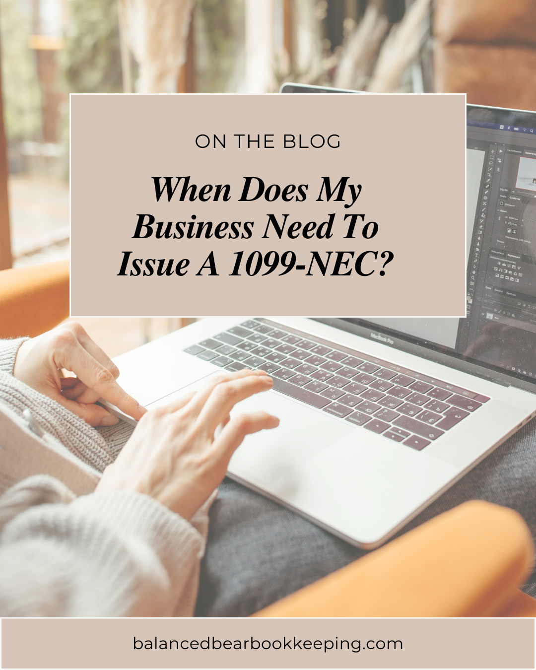 when does my business need to issue a 1099-NEC? Title PAge