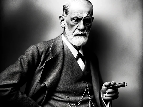 Sigmund Freud Artistic Rendering