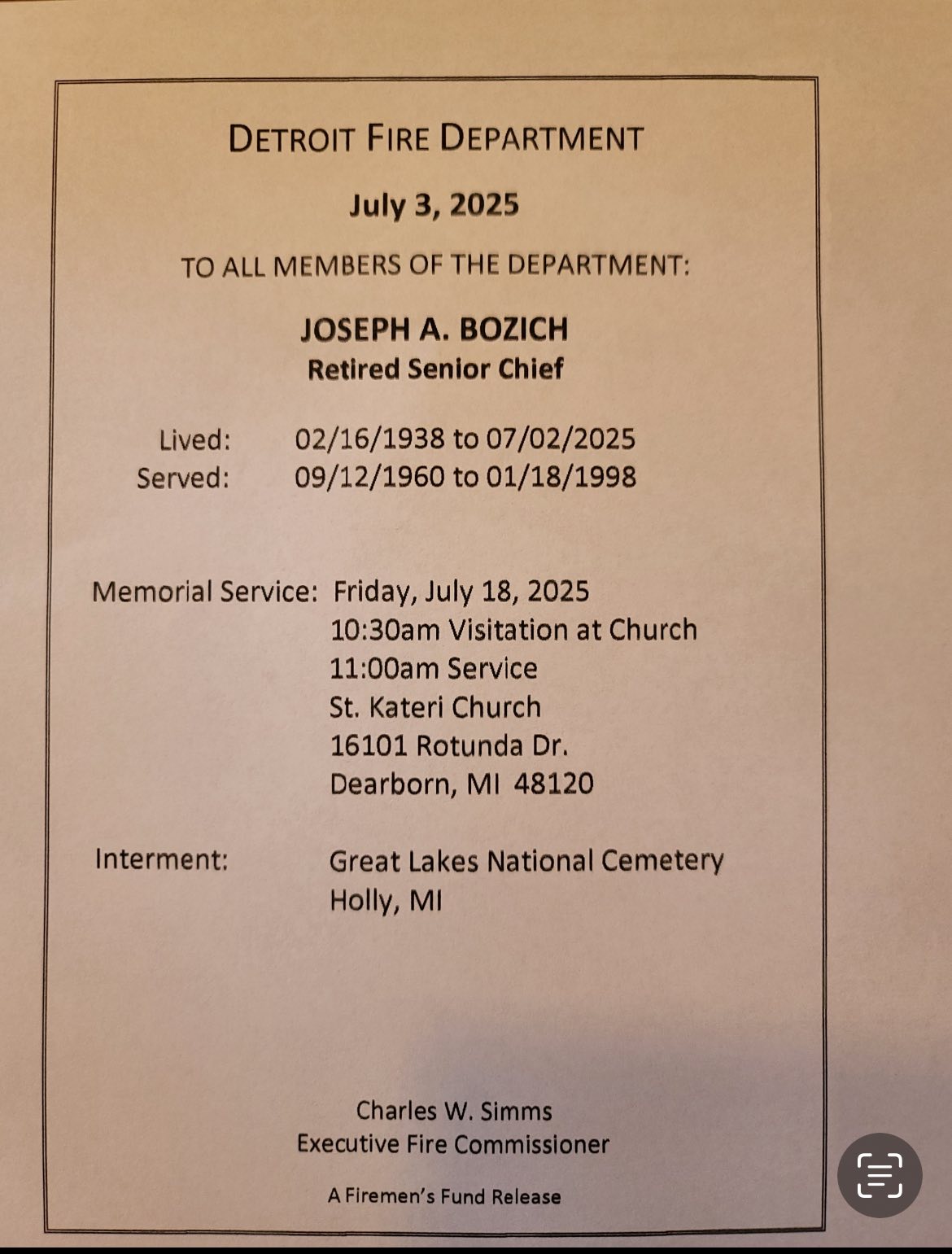J bozich info