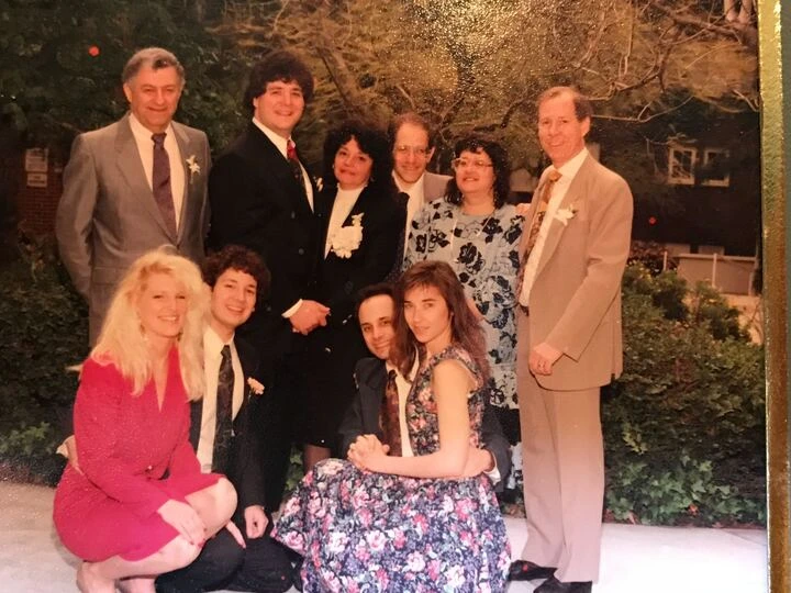 Steve Weinstein with his family Steve Weinstein with his family