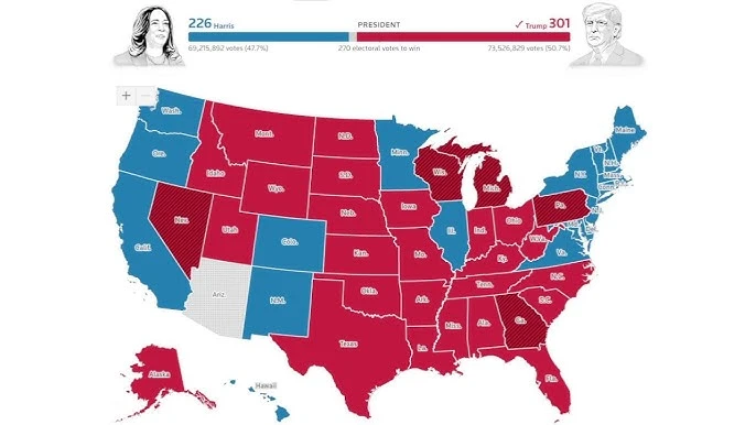 Final 2024 USA Election Results