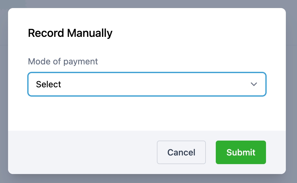 Manually recorded zero priced invoices Manually recorded zero priced invoices
