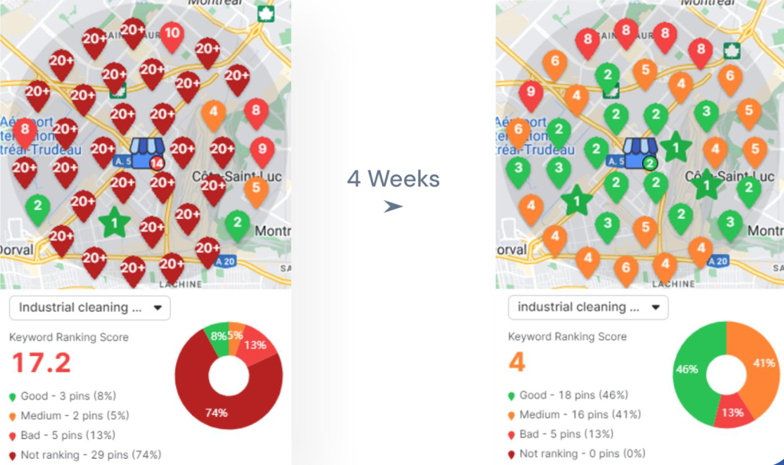 Cleaning Service SEO Results