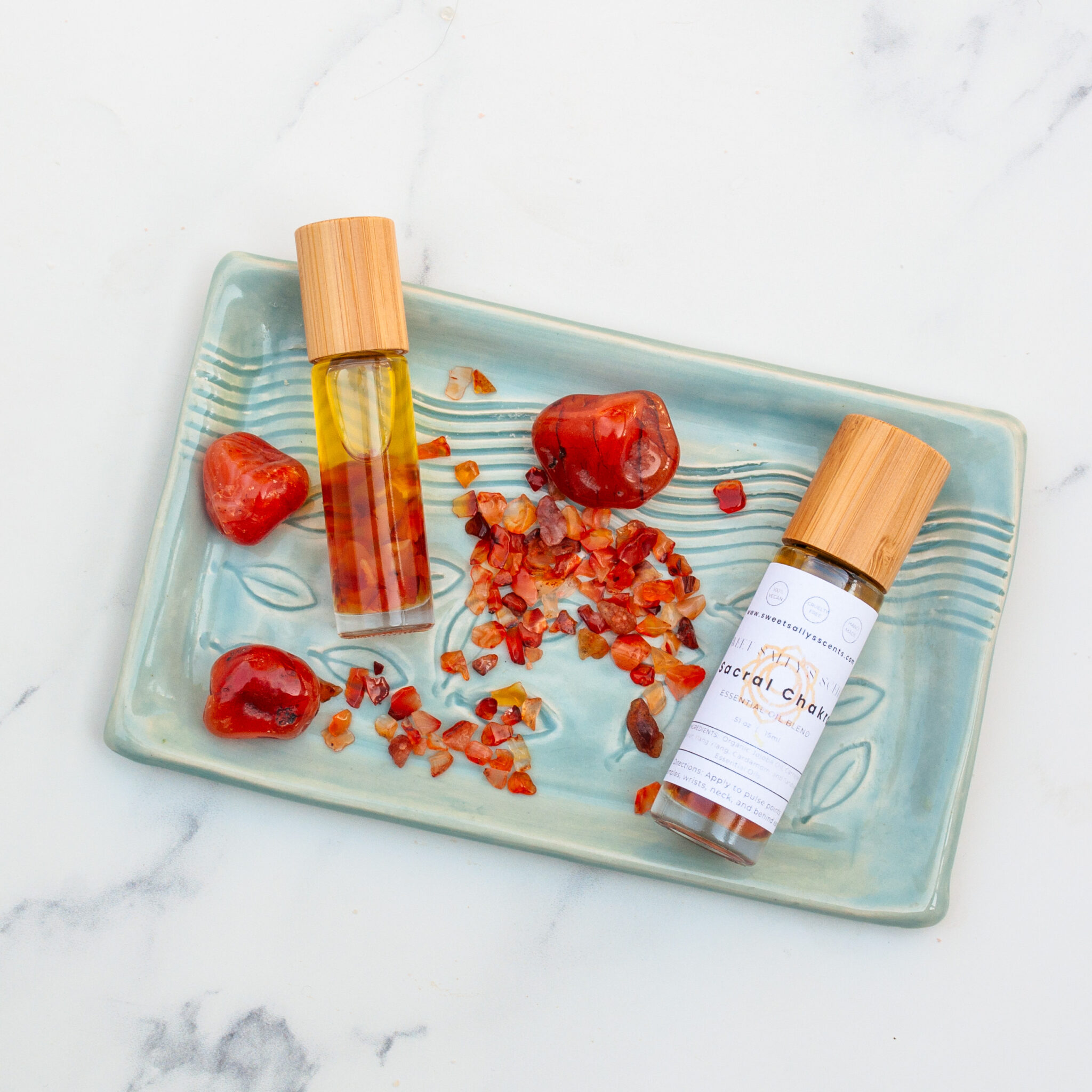 sacral chakra essential oil blend