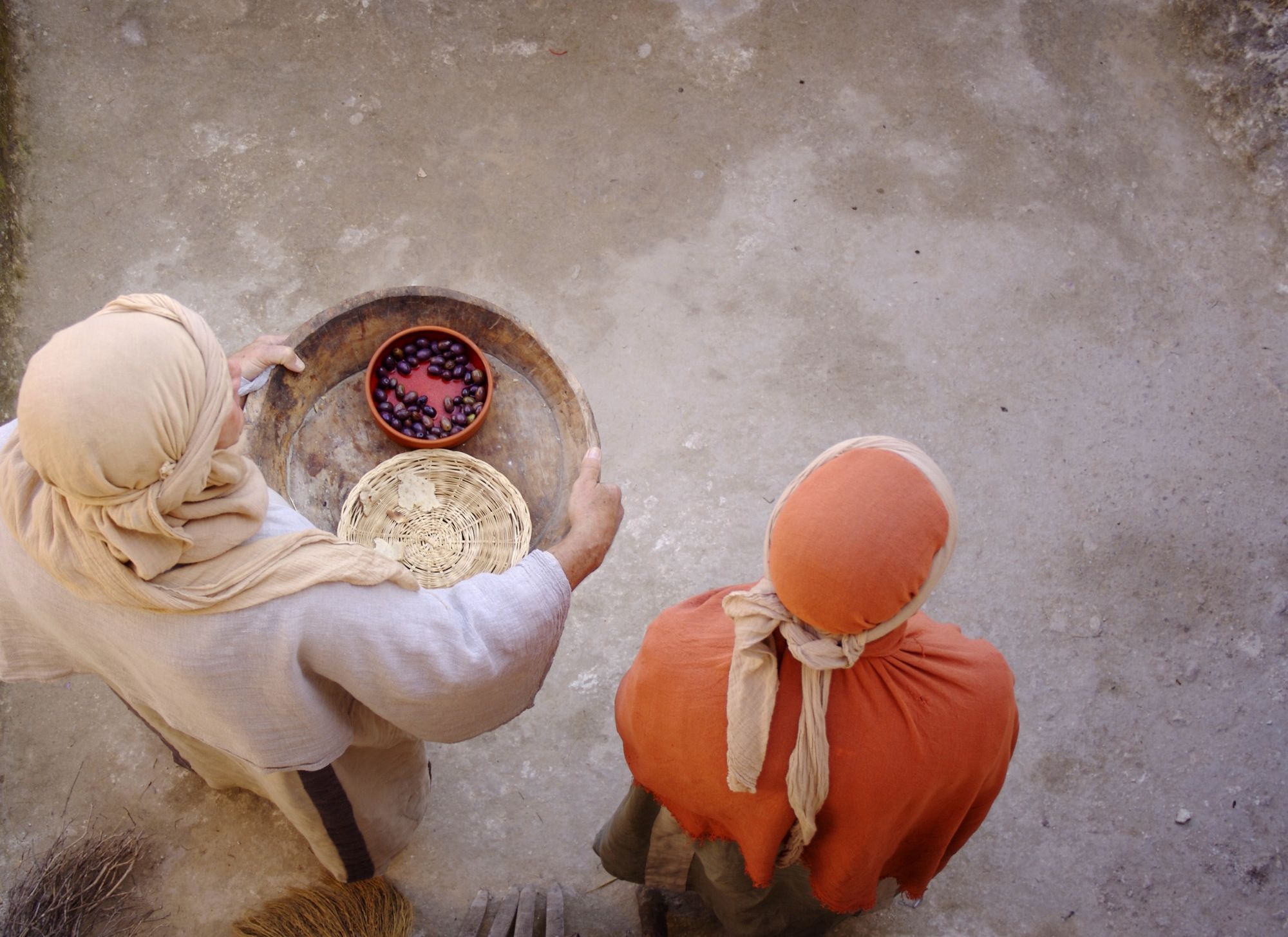ancient culture using essential oils