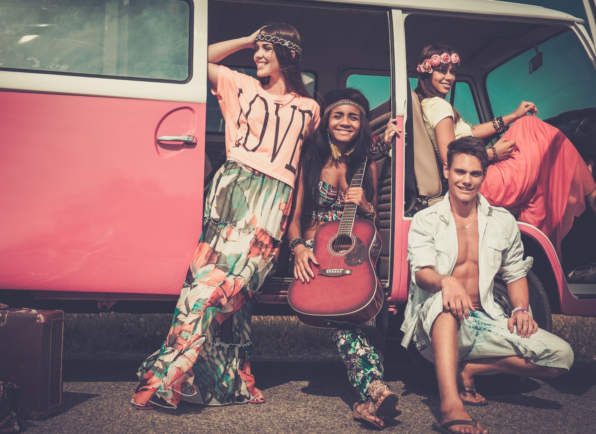 hippies from 1960's