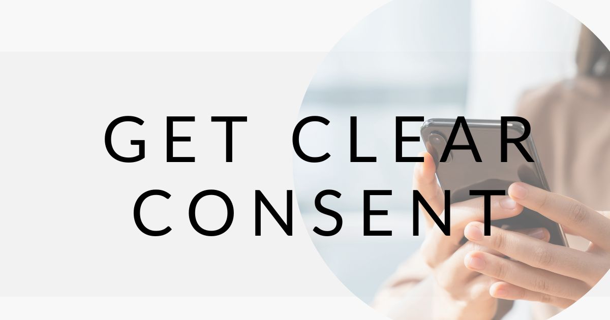 Get Clear Email Consent