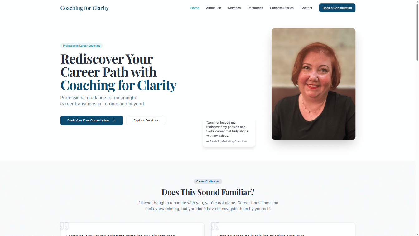 Coaching for Clarity