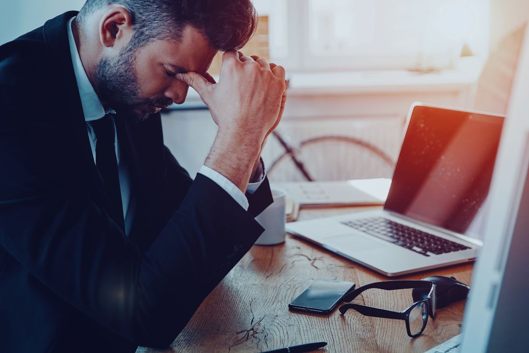 A professional feeling stuck. A professional feeling stuck.