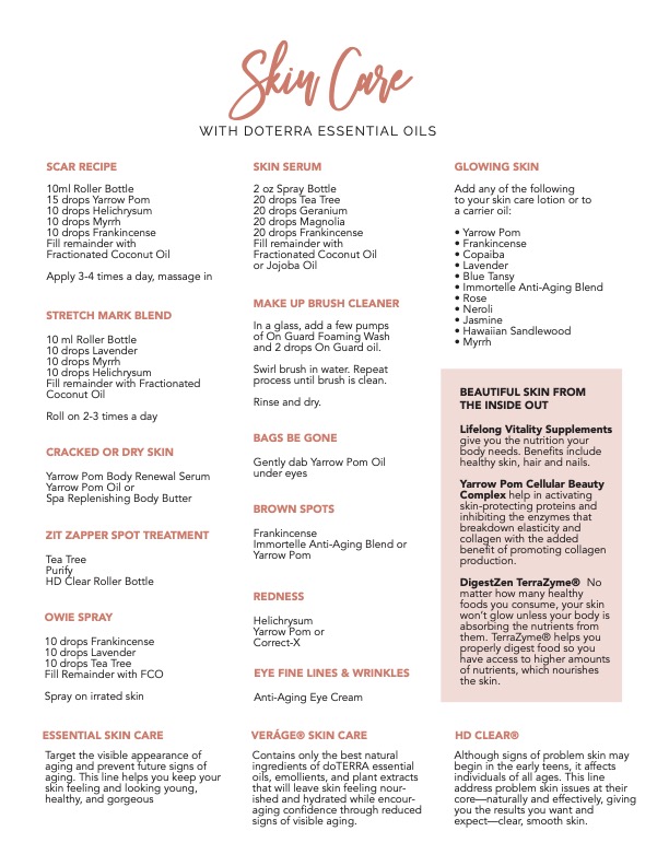 skincare recipes