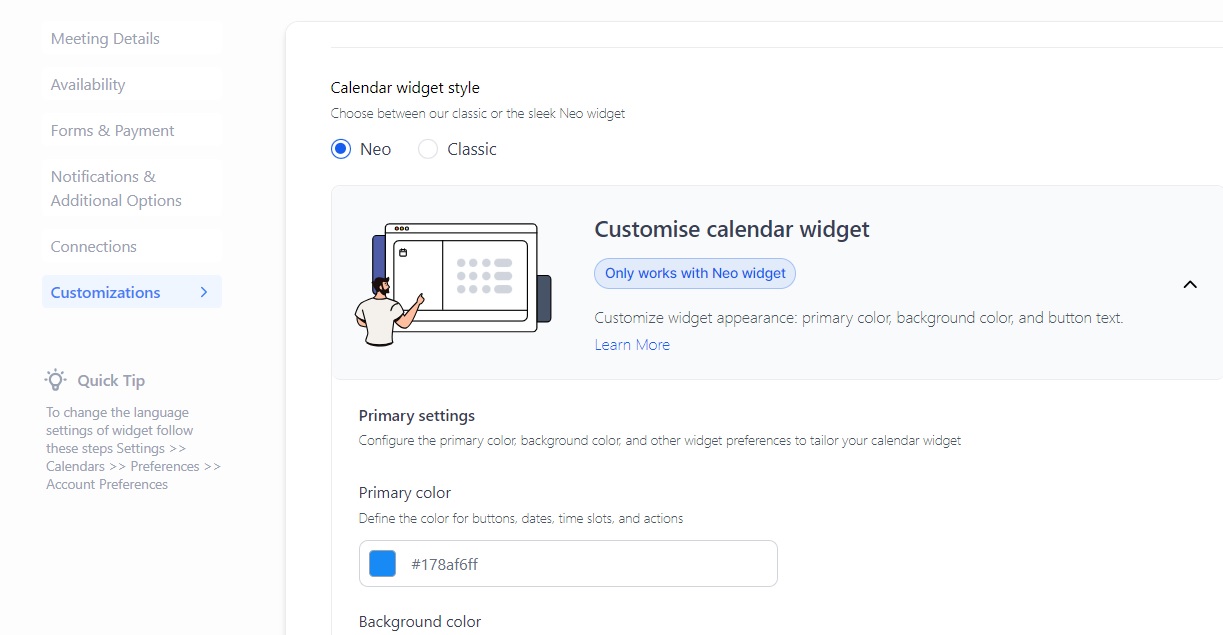 Appointment Booking Widget