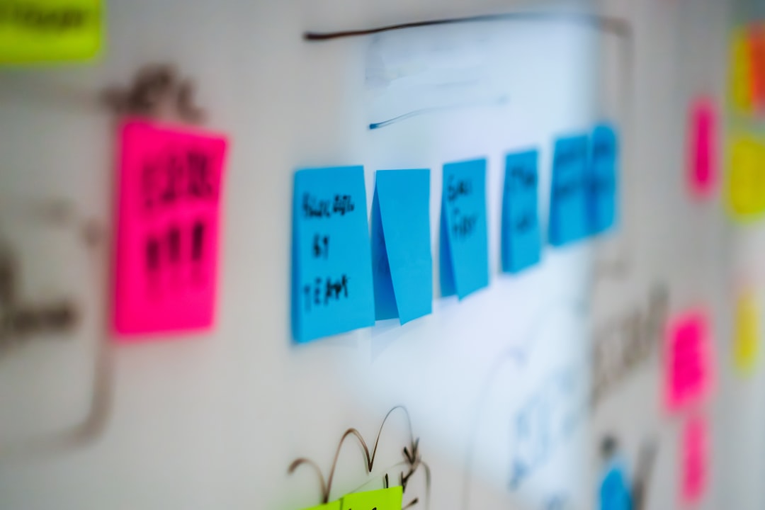 sticky notes on a wall sticky notes on a wall