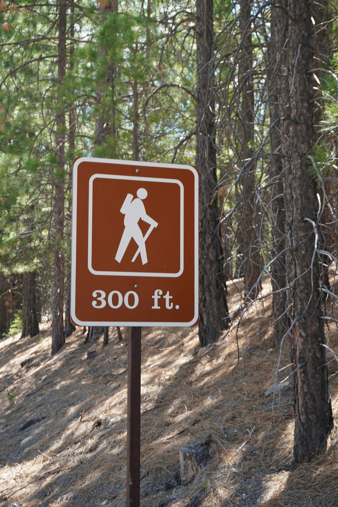 Trailhead sign Trailhead sign