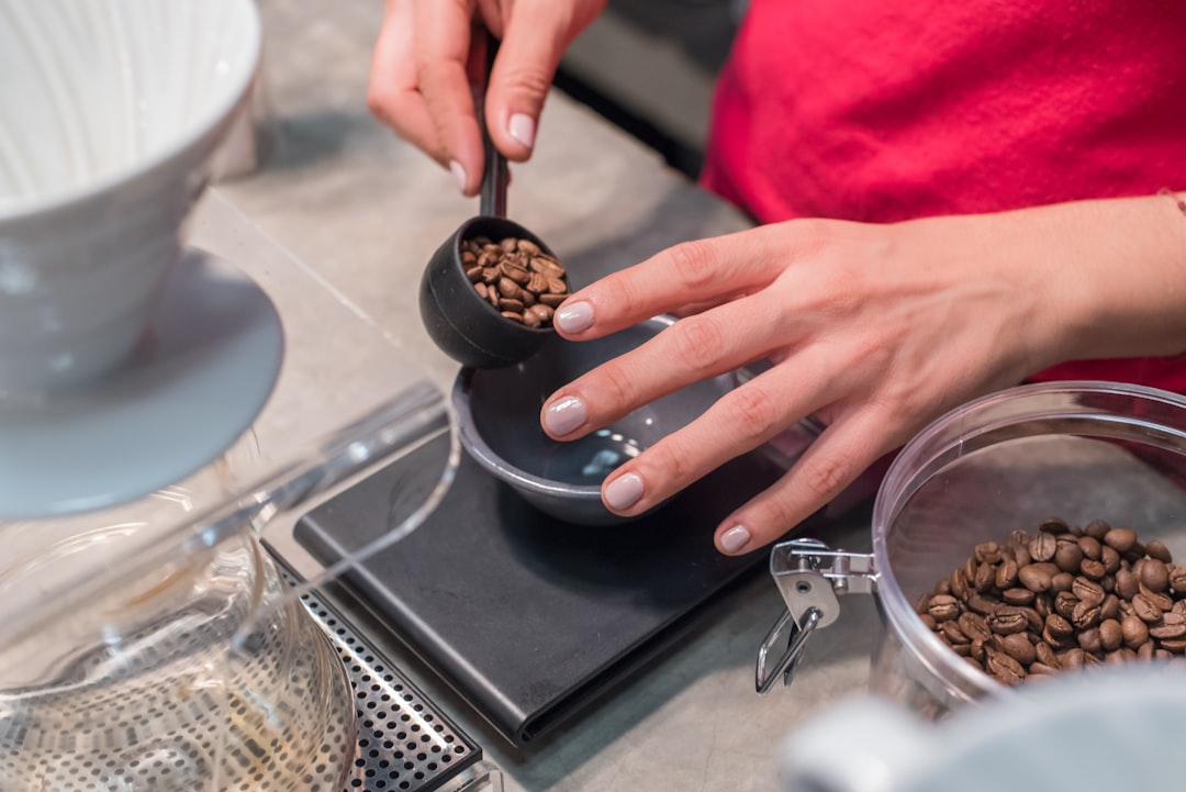 Weighing ingredients Weighing ingredients