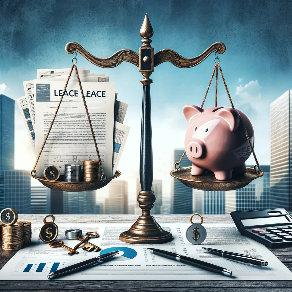 This image captures the essence of Synthetic Leases, illustrating the balance between traditional leasing methods and the innovative financial strategy that Synthetic Leases offer. It visually conveys how this approach merges the benefits of both leasing and loans, providing financial flexibility and strategic advantages within a corporate setting. This image captures the essence of Synthetic Leases, illustrating the balance between traditional leasing methods and the innovative financial strategy that Synthetic Leases offer. It visually conveys how this approach merges the benefits of both leasing and loans, providing financial flexibility and strategic advantages within a corporate setting.