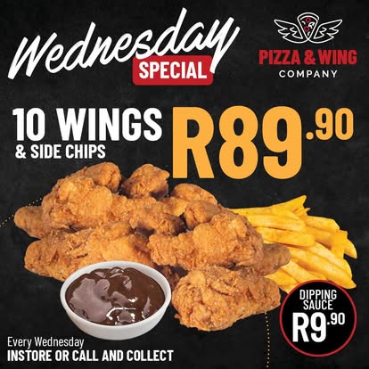 Wednesday Wings Special Springs