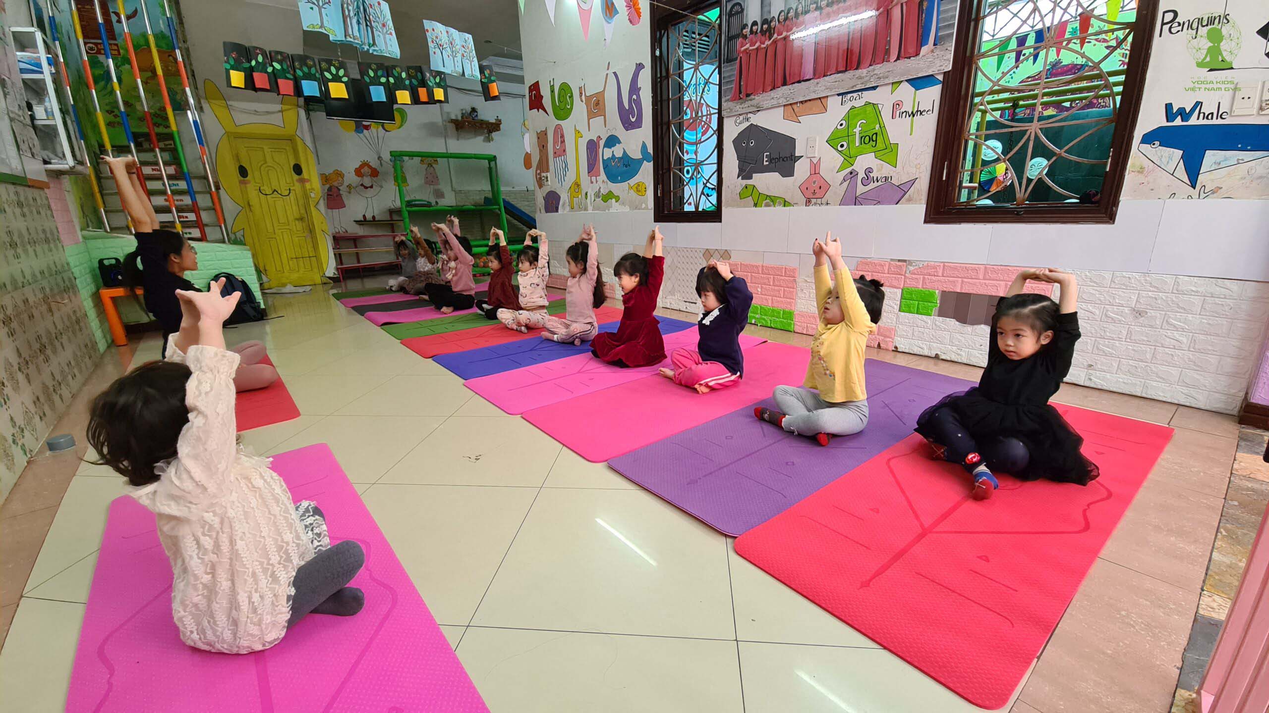Động tác Yoga Kids Động tác Yoga Kids