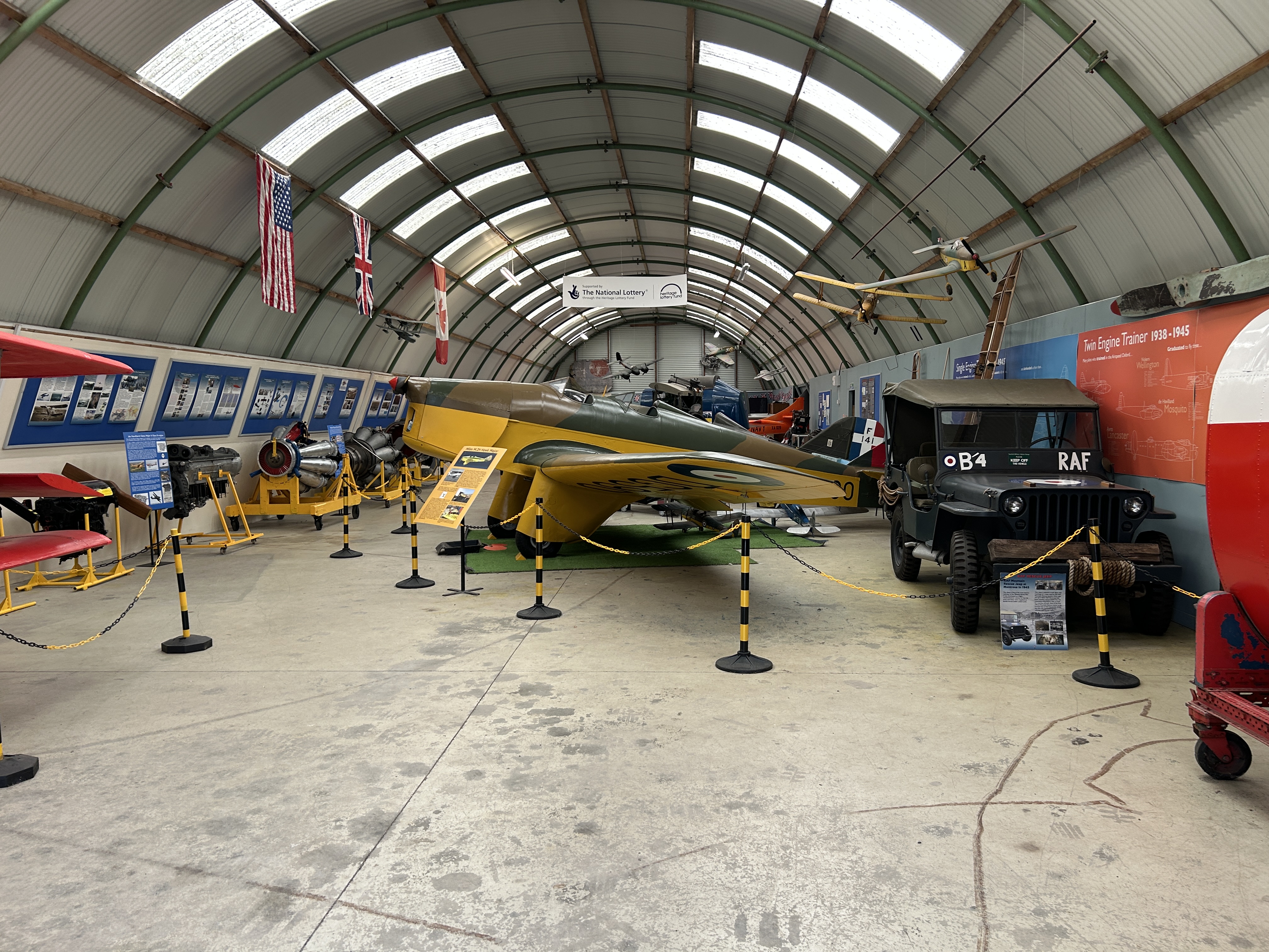 Hanger Montrose Air Museum SeaShed