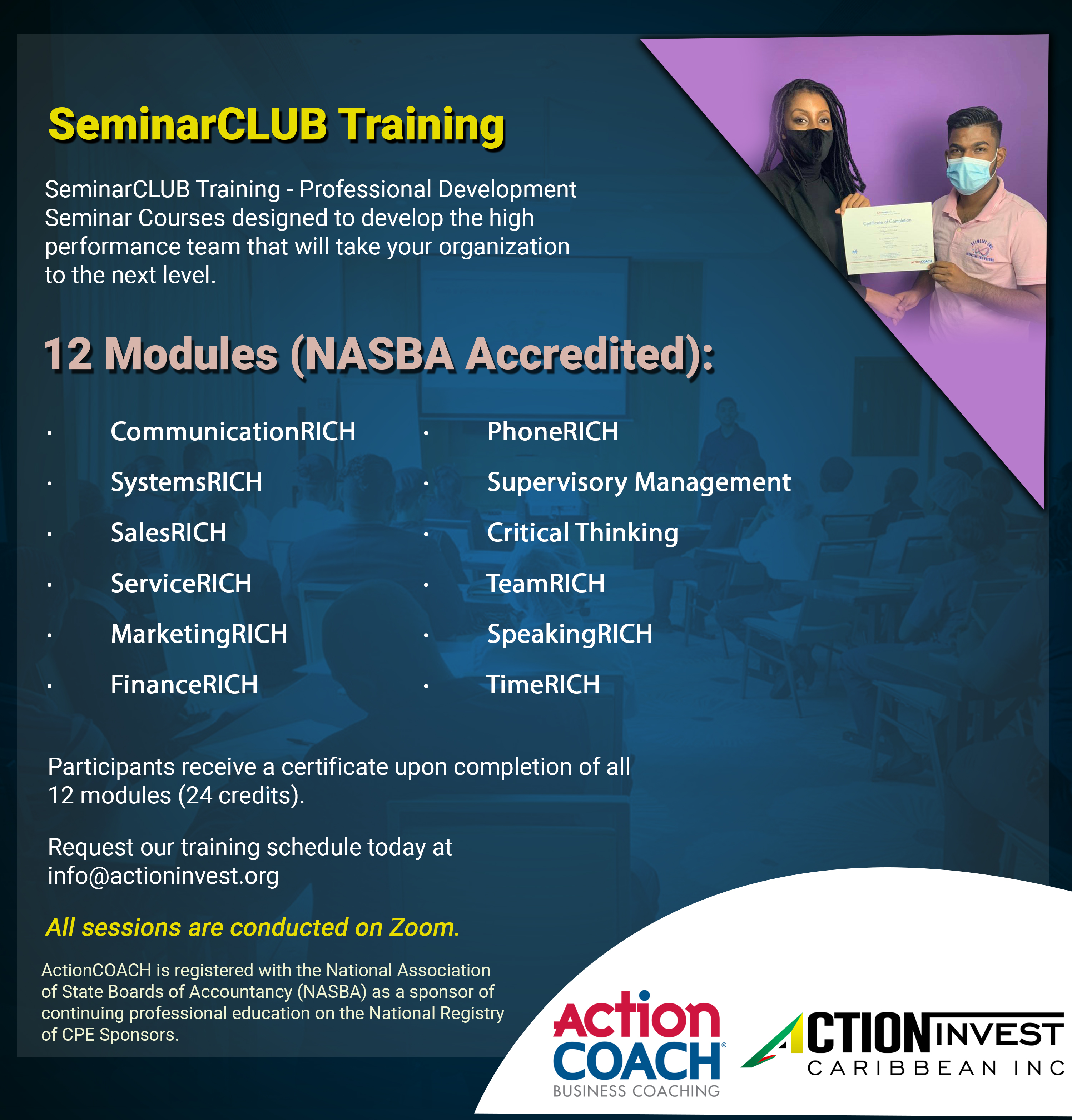 SeminarCLUB Training FinanceRICH