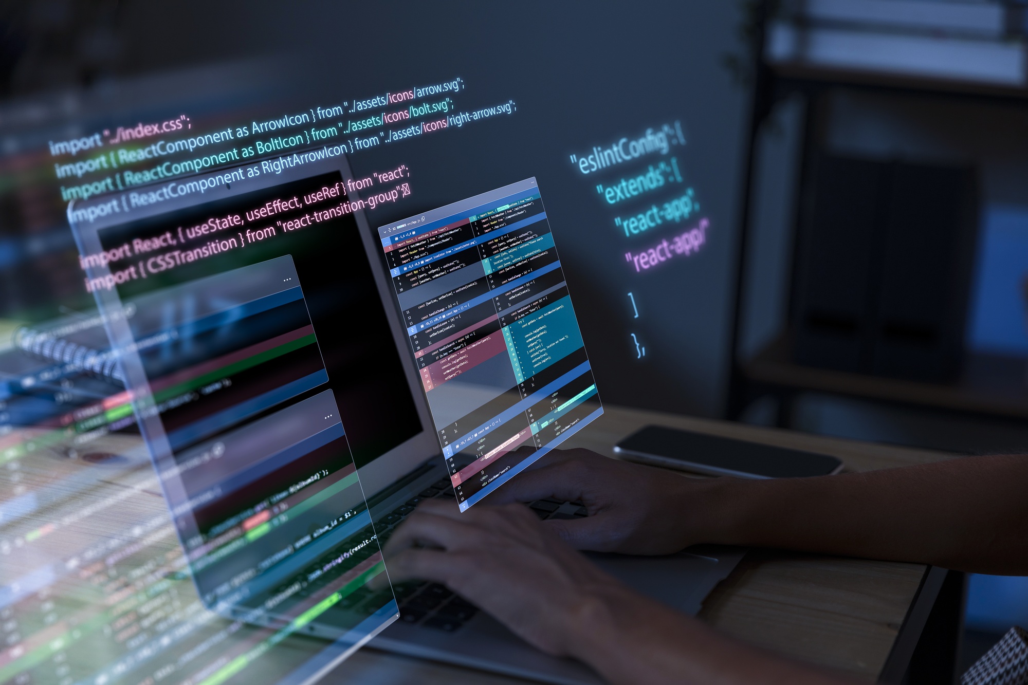Web Development Mockup