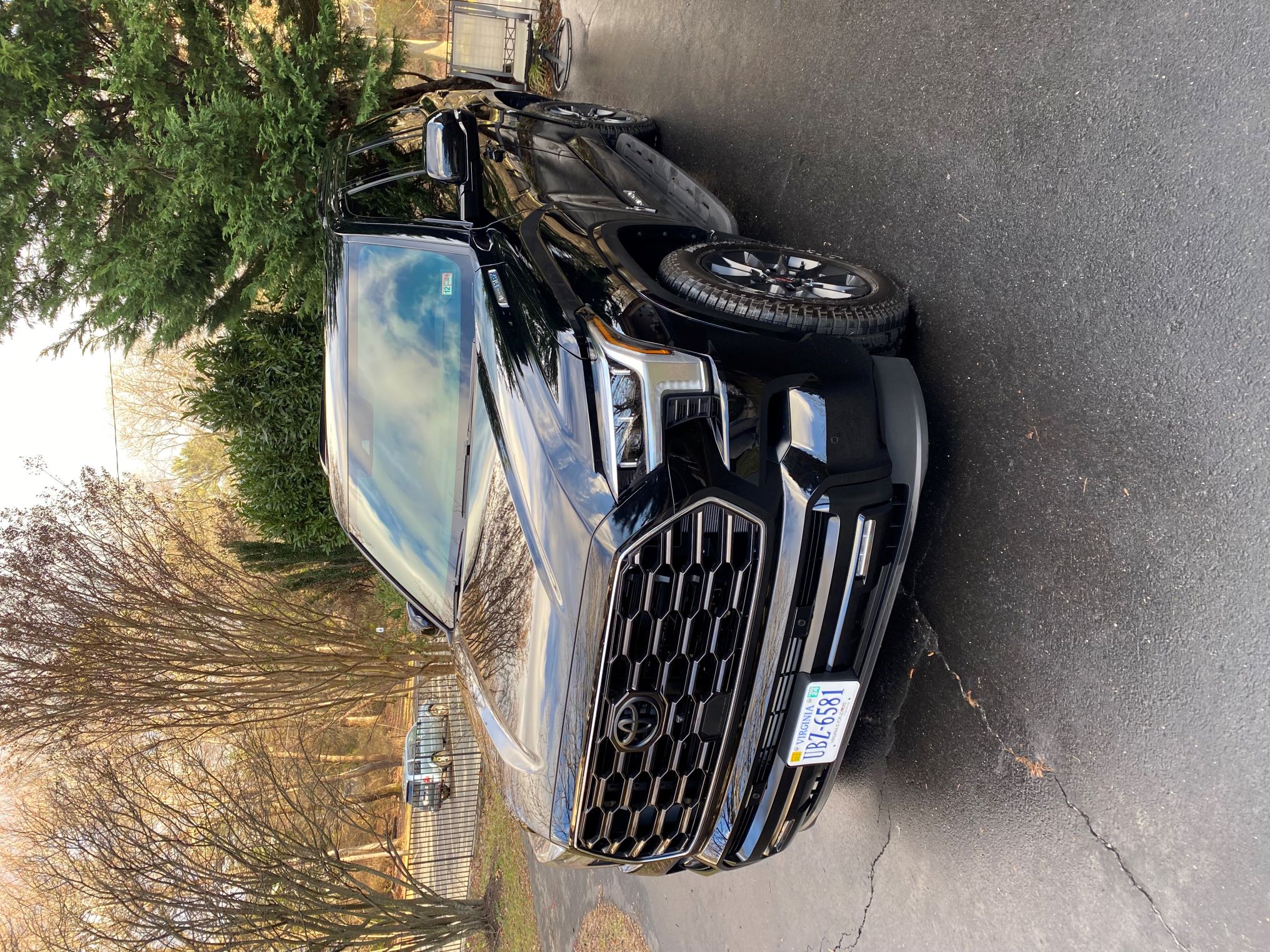 Applied ceramic coating at luxury car at Virginia Applied ceramic coating at luxury car at Virginia