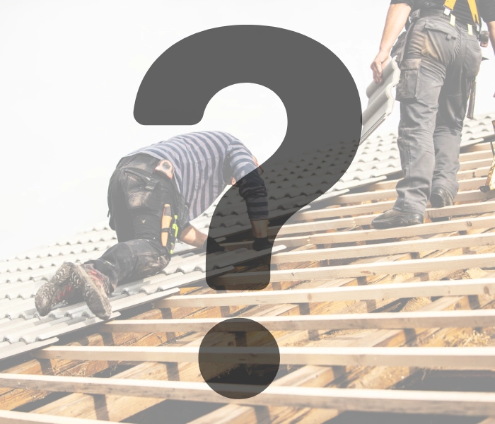 confused roofer