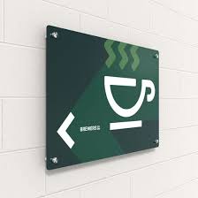 green coffee sign