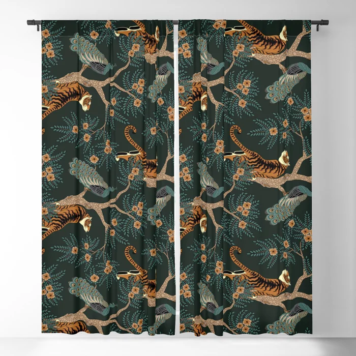 blackout curtains