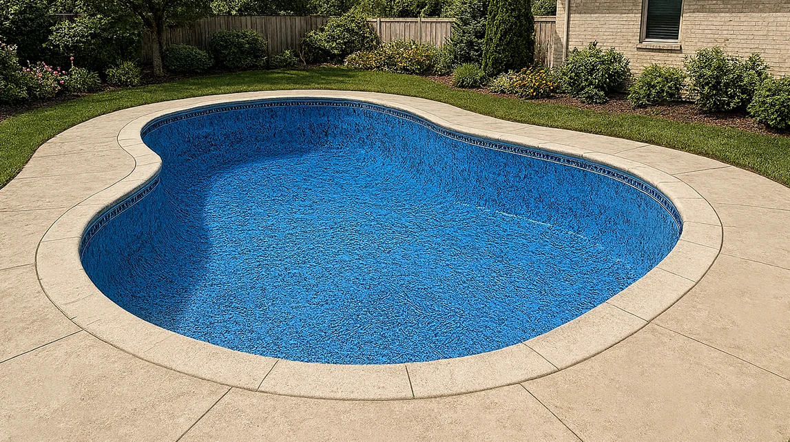 Pool Vinyl Liner Replacement After photo