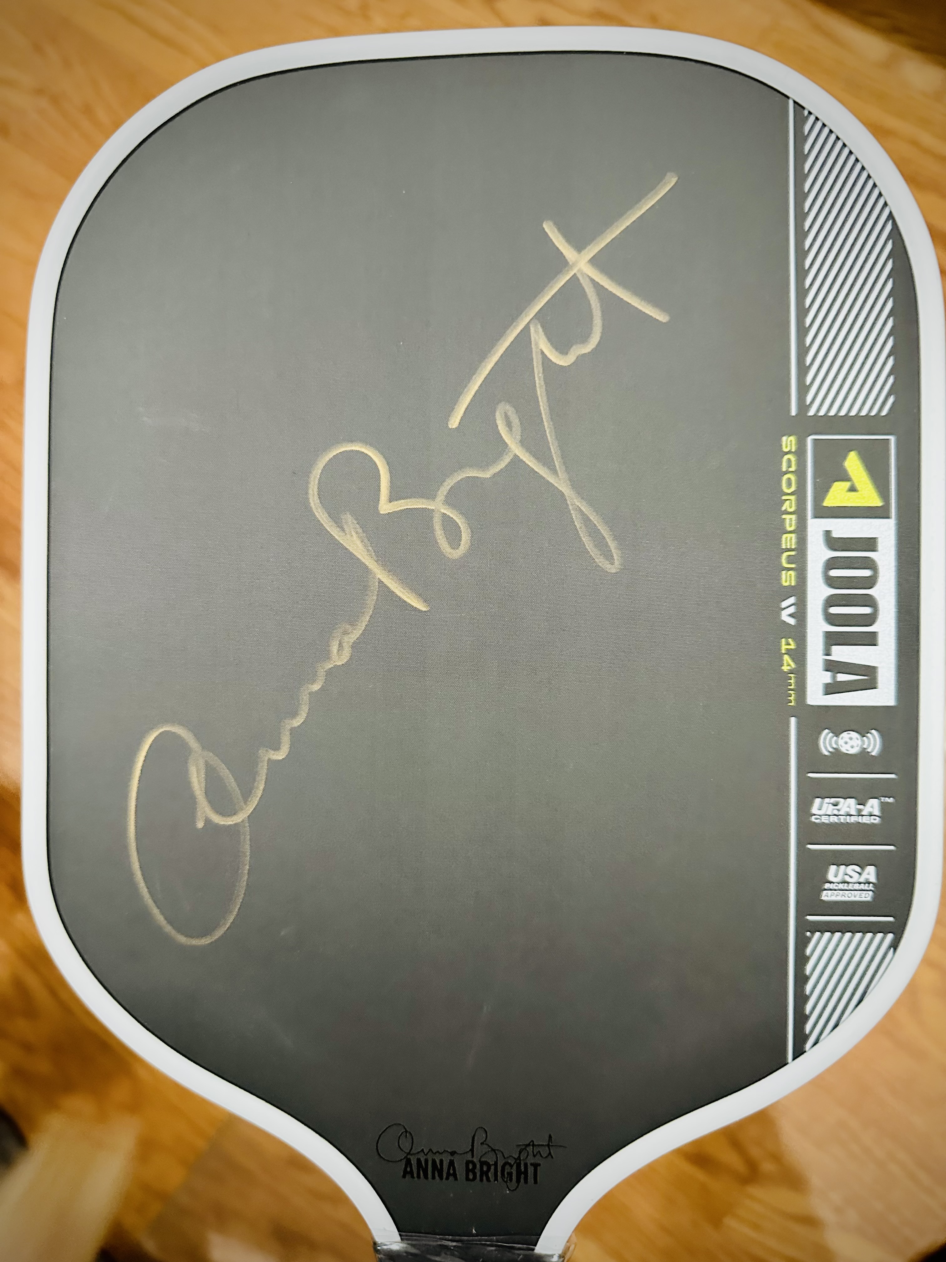 Anna Bright paddle Anna Bright paddle