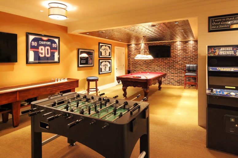 basement-game-room-michigan