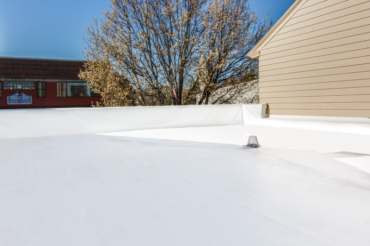 Silicone Roof Coating Application