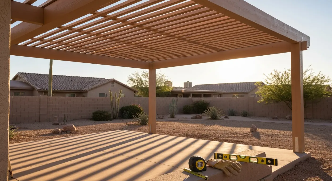 Backyard gazebo project