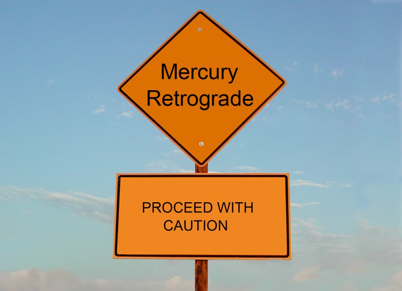 mercury retrograde sign