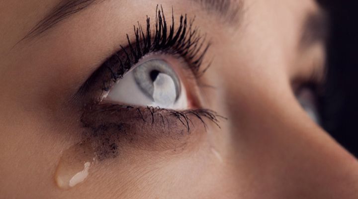eye with tears