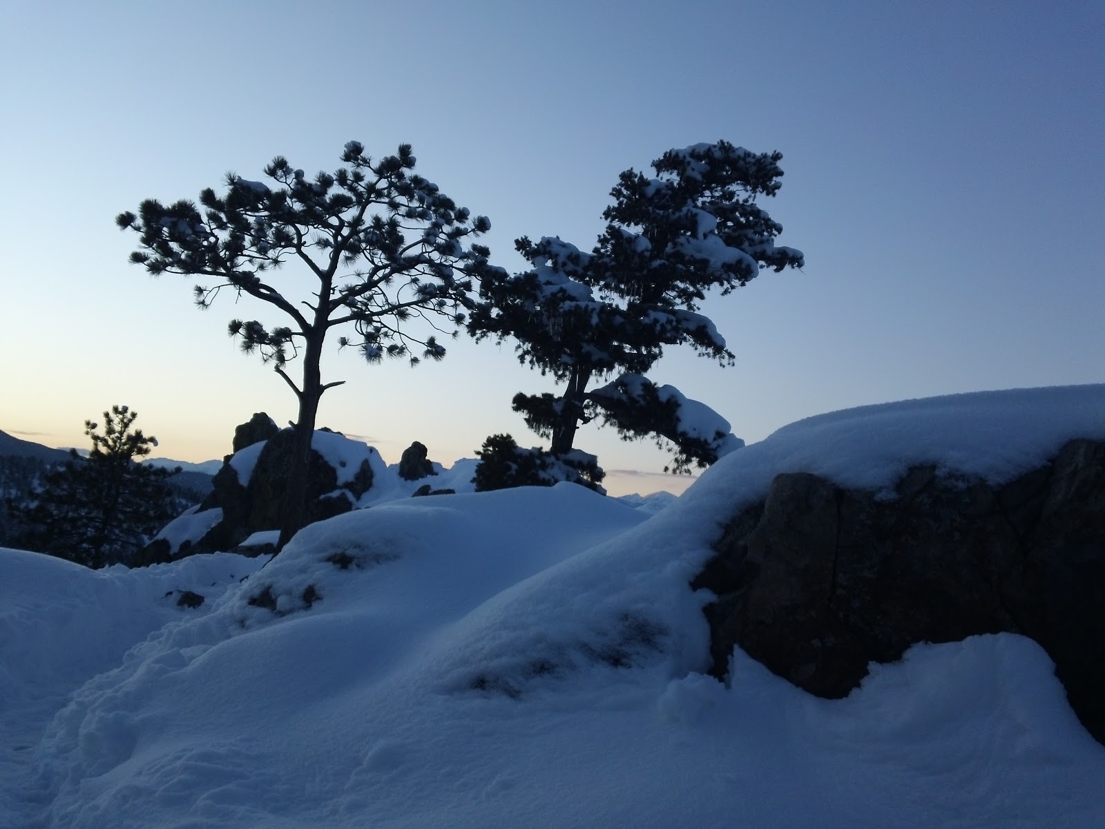 Top of Flagstaff Mountain