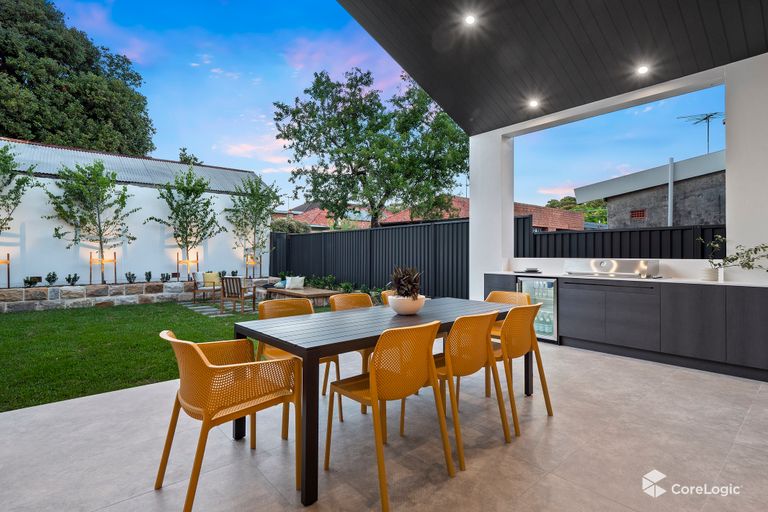 Backyard of the family home in Maroubra. New development. Modern Finishes. 