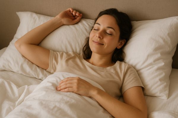 woman resting