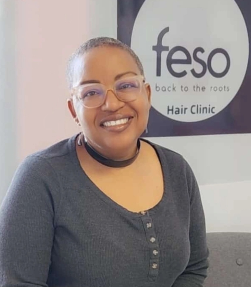 Kuda Mupawose, Ph.D. Pharmacologist / Certified Trichologist / Owner of Feso Hair Clinic