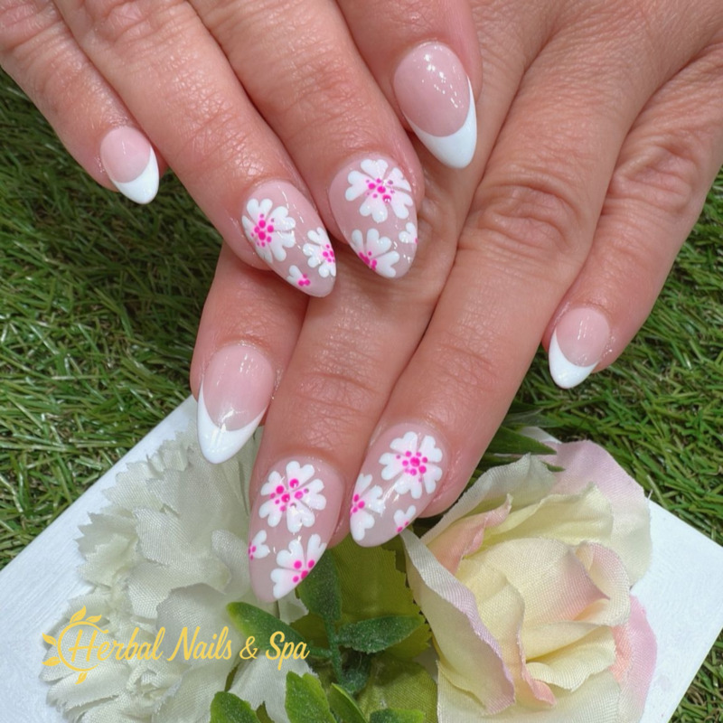 Fresh nails at Herbal Nails & Spa Chino Hills