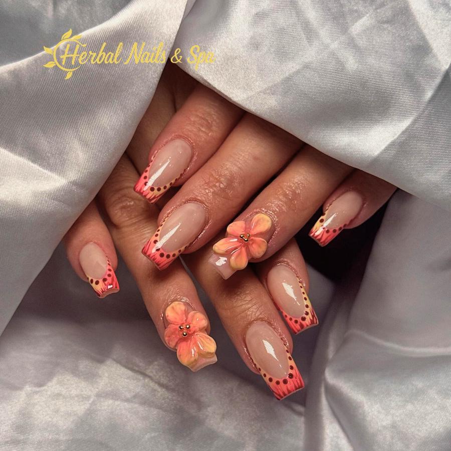 Nail work at Herbal Nails & Spa on Chino Hills Pkwy