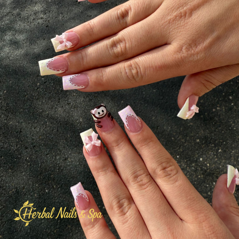 Nail design at Herbal Nails & Spa Chino Hills